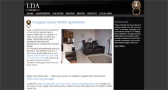 Desktop Screenshot of luxurydublinapartments.ie